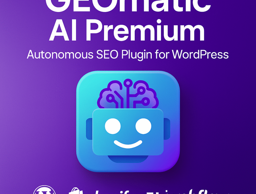 Image du produit geomatic ai plugin wordpress