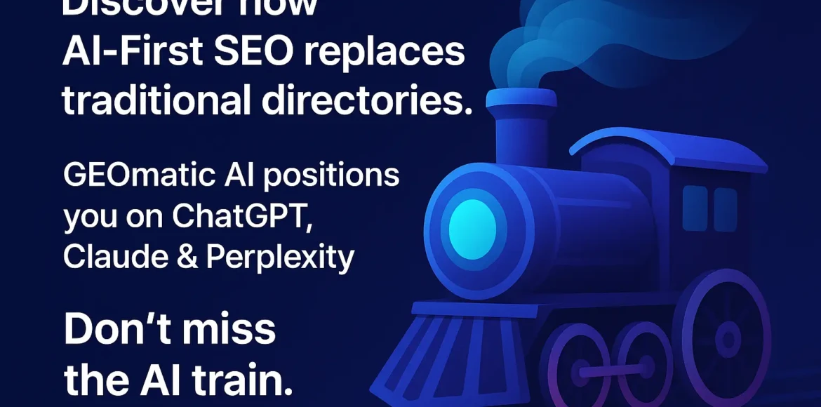 Image illustrant directories to ai: future of seo with geomatic ai plugin dans la catégorie AI Integration Advisory