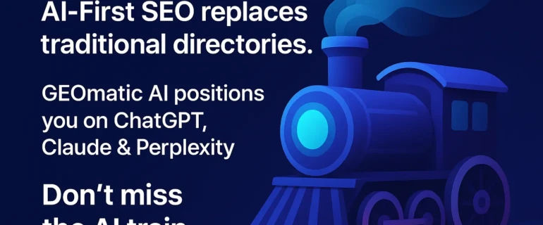 Image illustrant directories to ai: future of seo with geomatic ai plugin dans la catégorie AI Integration Advisory