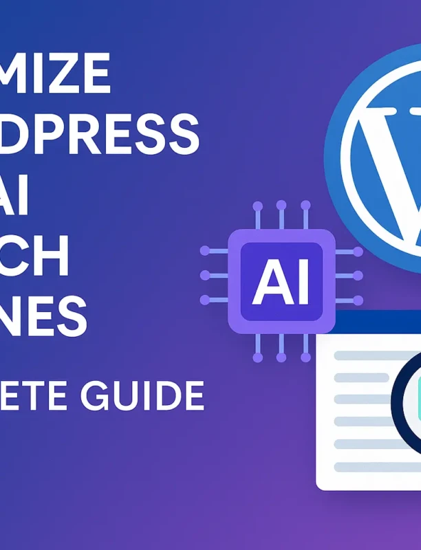 Image illustrant optimize wordpress for ai search engines - complete guide dans la catégorie AI Integration Advisory