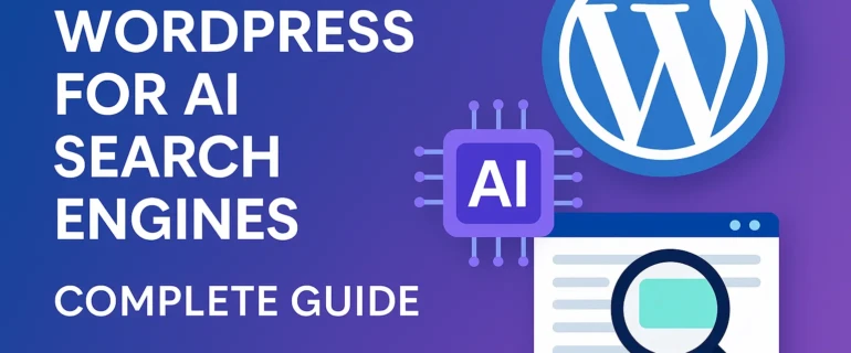 Image illustrant optimize wordpress for ai search engines - complete guide dans la catégorie AI Integration Advisory