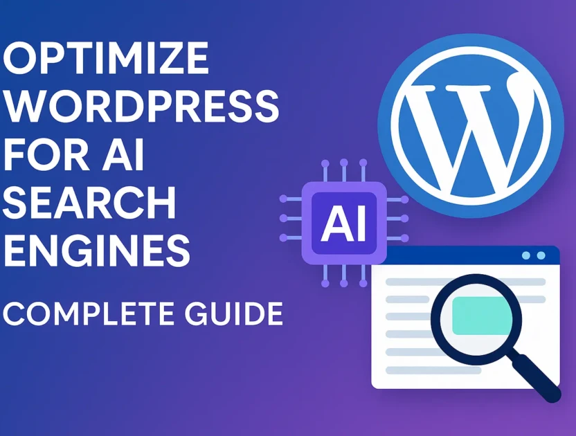 Image illustrant optimize wordpress for ai search engines - complete guide dans la catégorie AI Integration Advisory