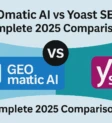 Image illustrant geomatic ai vs yoast seo: complete 2025 comparison dans la catégorie AI Integration Advisory