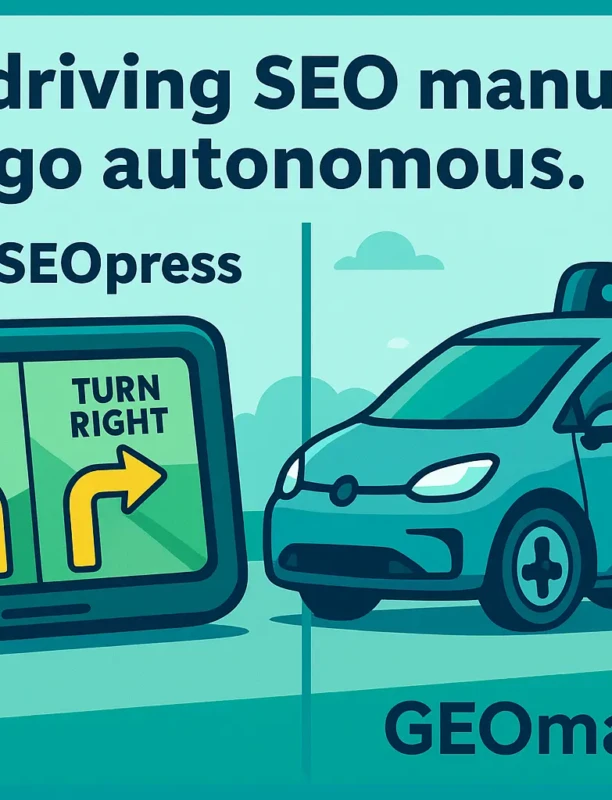 Image illustrant geomatic ai : the future of fully autonomous seo for wordpress dans la catégorie WordPress