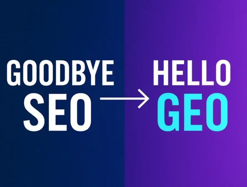 Image illustrant goodbye seo, hello geo — how generative ai is redefining online visibility dans la catégorie AI Conten...